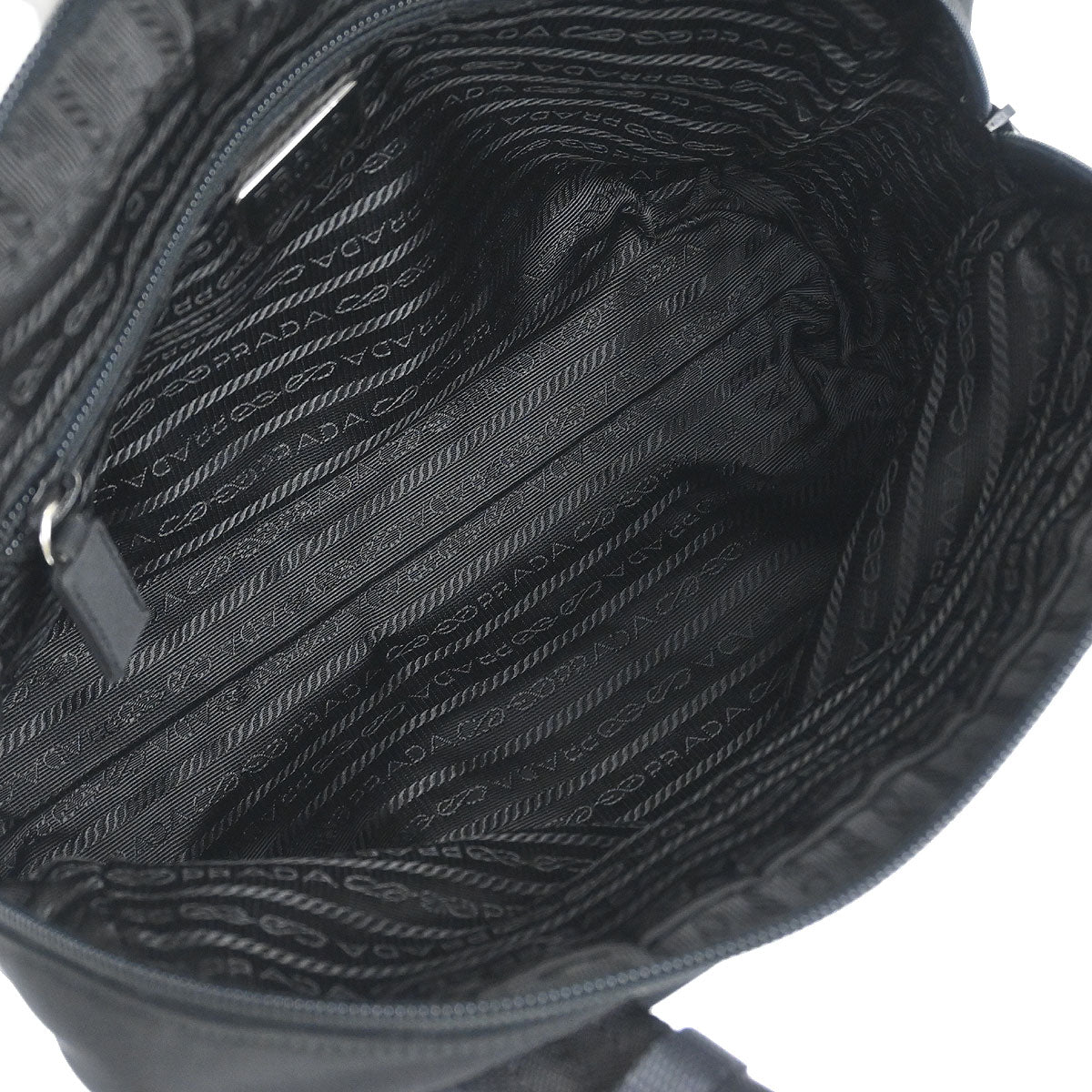 Prada Black Nylon Handbag