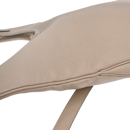 Hermes Gris Tourterelle Taurillon Clemence Massai PM Shoulder Bag