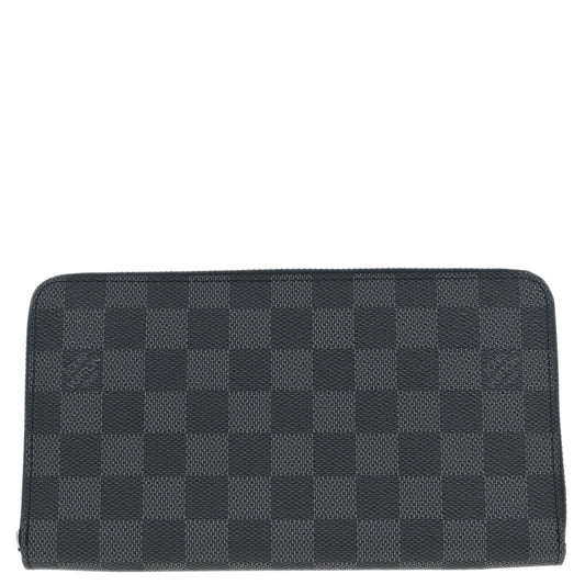 Louis Vuitton Damier Graphite Zippy Organizer Wallet N63077