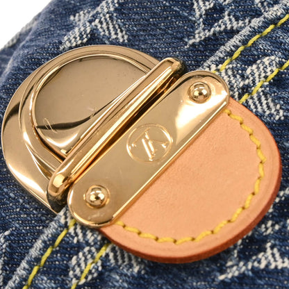 Louis Vuitton Blue Monogram Denim Mini Pleaty Handbag M95050
