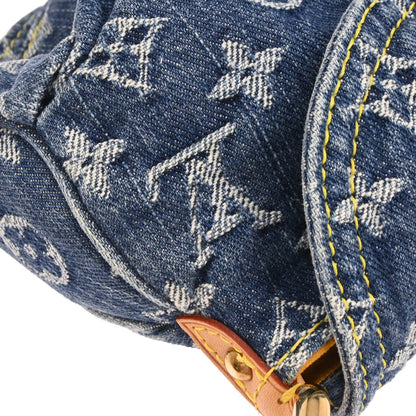 Louis Vuitton Blue Monogram Denim Mini Pleaty Handbag M95050