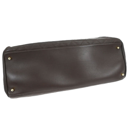 Chanel Brown Lambskin Bicolore Supermodel Shoulder Bag