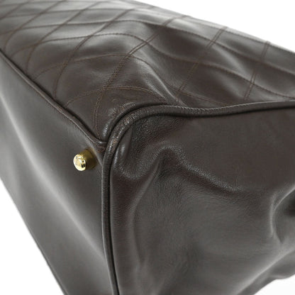 Chanel Brown Lambskin Bicolore Supermodel Shoulder Bag