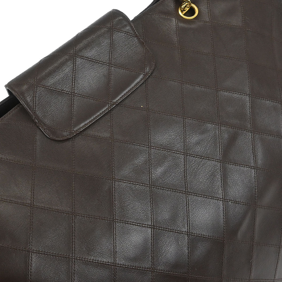 Chanel Brown Lambskin Bicolore Supermodel Shoulder Bag