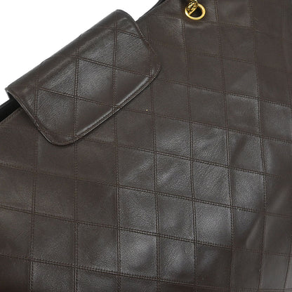Chanel Brown Lambskin Bicolore Supermodel Shoulder Bag