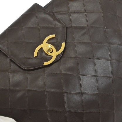 Chanel Brown Lambskin Bicolore Supermodel Shoulder Bag