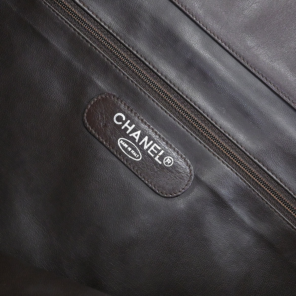 Chanel Brown Lambskin Bicolore Supermodel Shoulder Bag