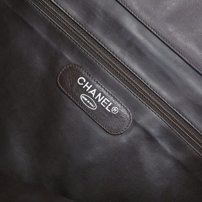 Chanel Brown Lambskin Bicolore Supermodel Shoulder Bag