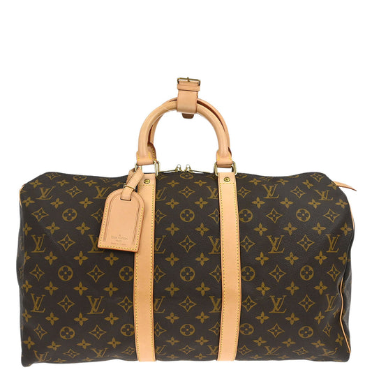 Louis Vuitton Monogram Keepall 45 Duffle Bag M41428