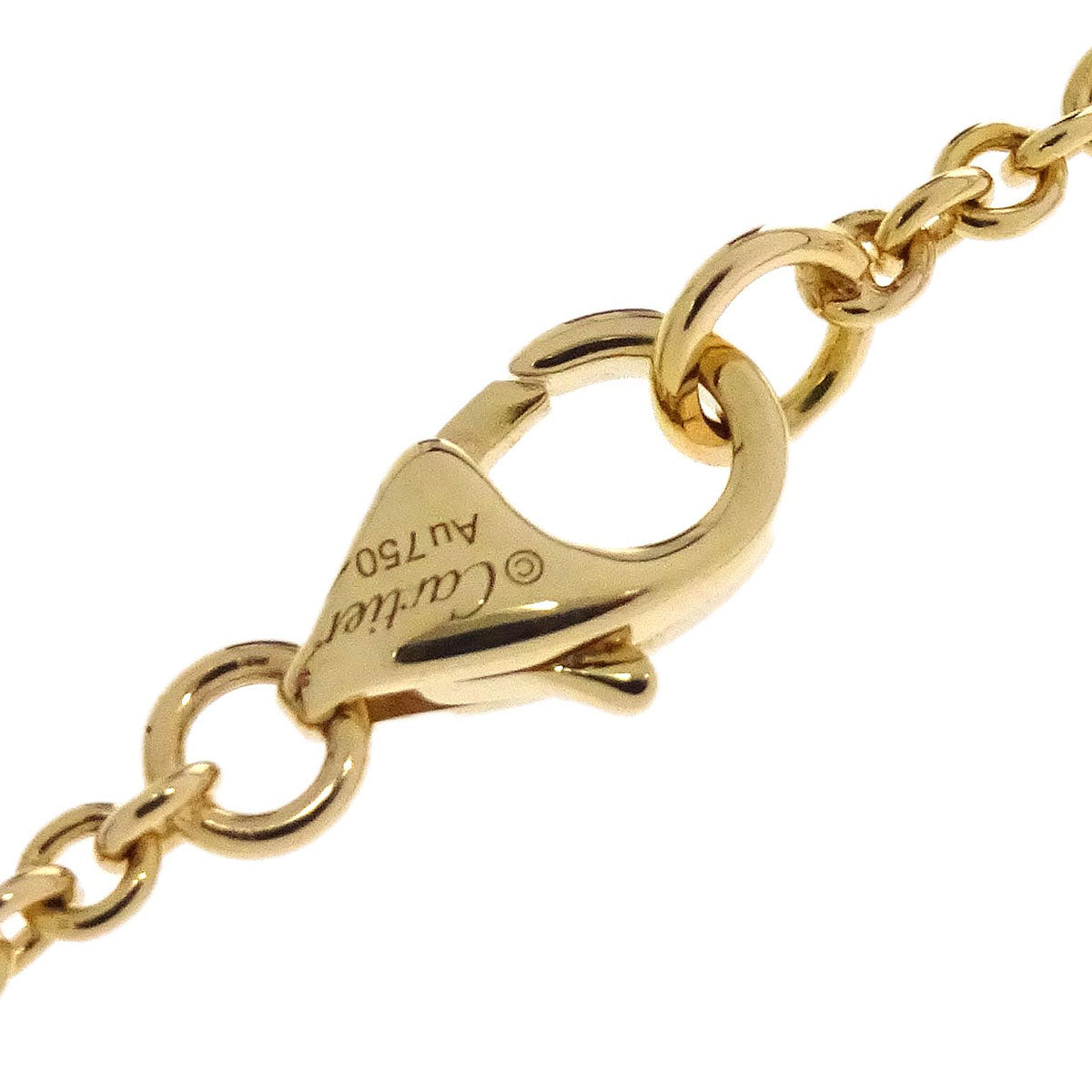 Cartier Baby Love Pendant Necklace Au750 NHK935 Gold Jewelry