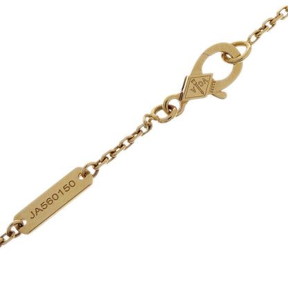 Van Cleef & Arpels Alhambra Pendant Necklace Sable Diamond Au750 Jewelry