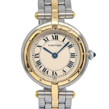 Cartier Panthere Vendome SM 1-Row Ref.1057920 Quartz Watch 18KYG SS