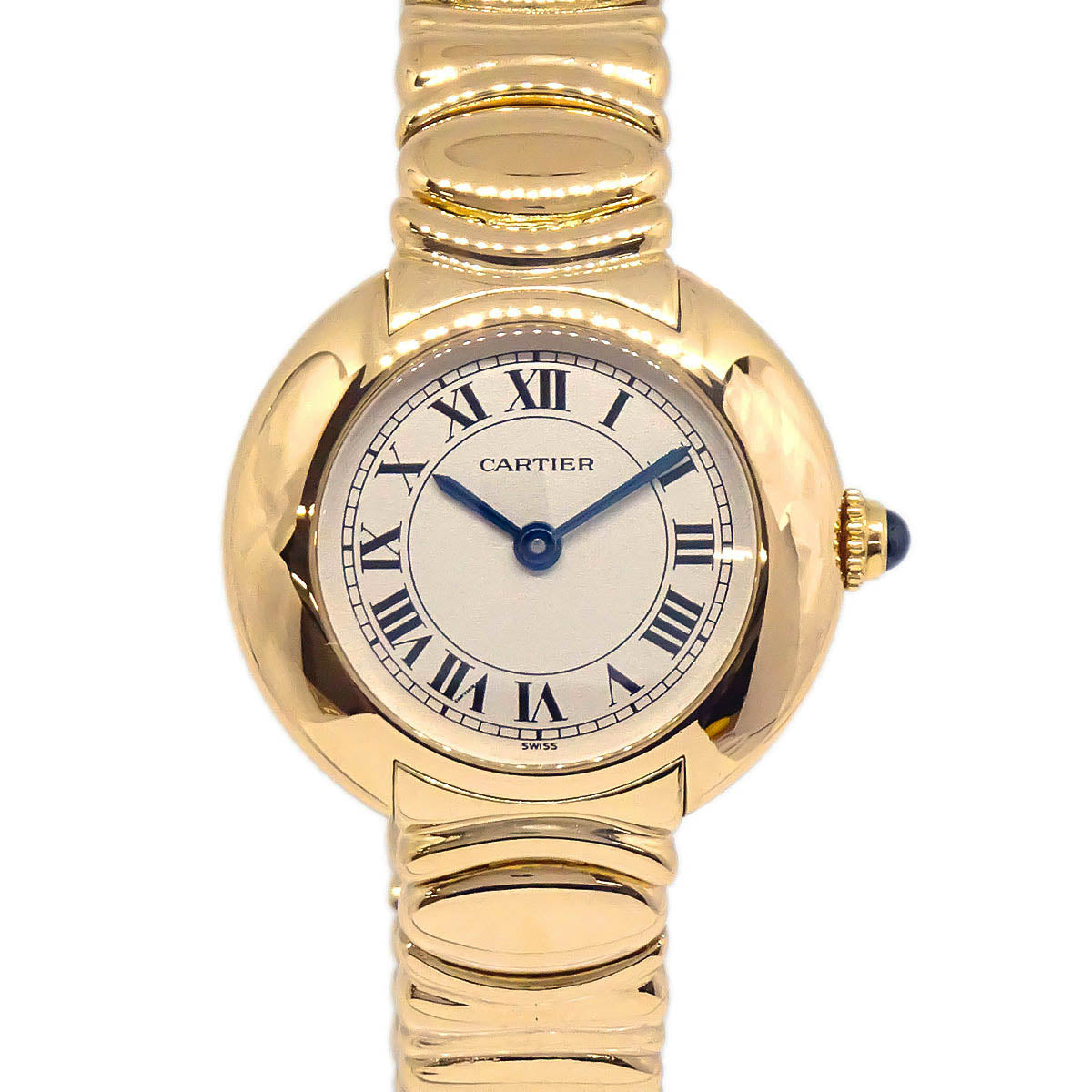 Cartier Must Colisee Belle Epoque Ref.0047 Manual-winding Watch 18KYG