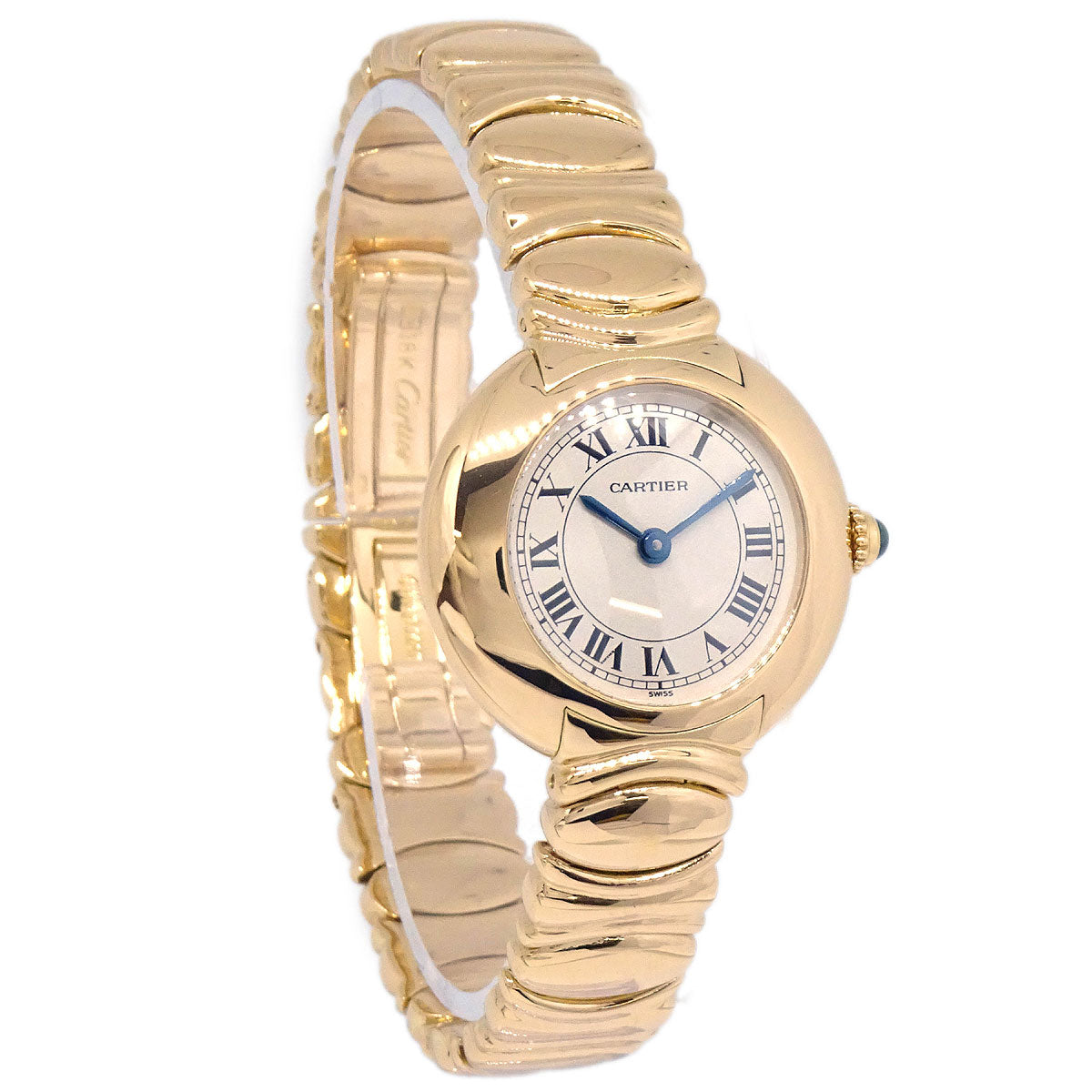 Cartier Must Colisee Belle Epoque Ref.0047 Manual-winding Watch 18KYG