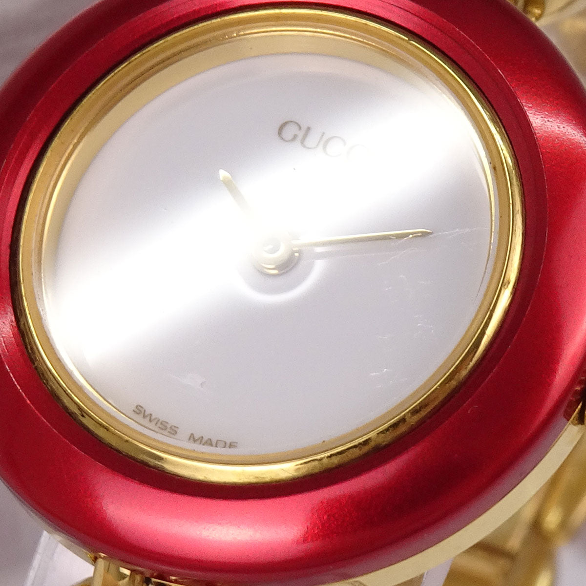 Gucci 11/12.2 Change Bezel Chameleon Quartz Watch
