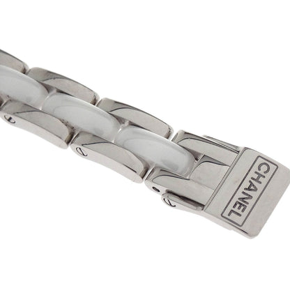 Chanel Premiere H2132 Quartz Watch Ceramic SS Diamond
