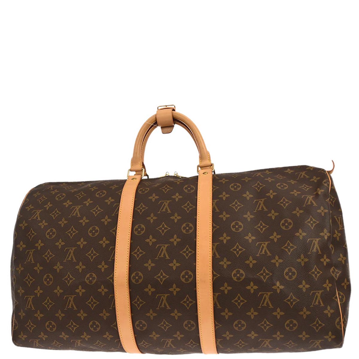 Louis Vuitton Monogram Keepall 55 Travel Handbag M41424