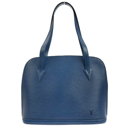 Louis Vuitton Blue Epi Lussac Shoulder Bag M52285