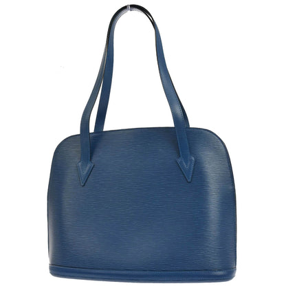 Louis Vuitton Blue Epi Lussac Shoulder Bag M52285