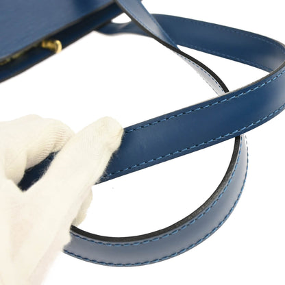 Louis Vuitton Blue Epi Lussac Shoulder Bag M52285
