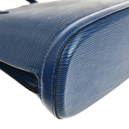 Louis Vuitton Blue Epi Lussac Shoulder Bag M52285
