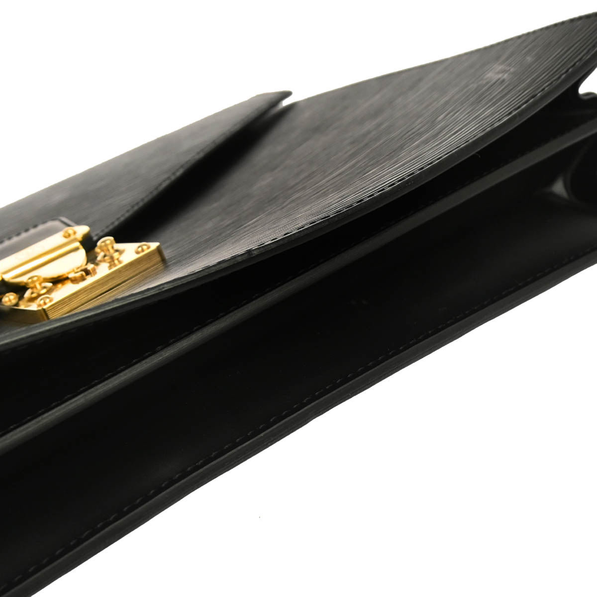 Louis Vuitton Black Epi Serviette Conseiller Briefcase M54422