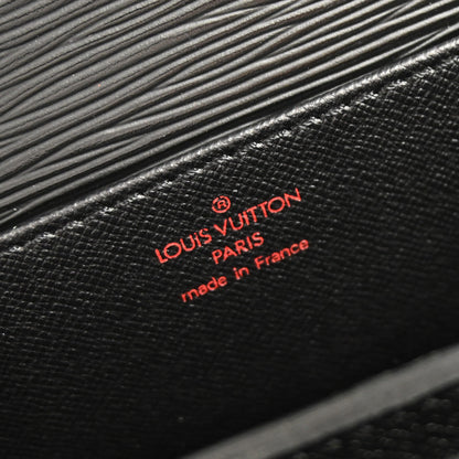 Louis Vuitton Black Epi Serviette Conseiller Briefcase M54422