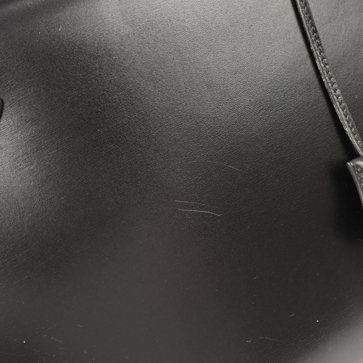 Hermes Black Box Calf Kelly 32 Sellier 2way Shoulder Handbag