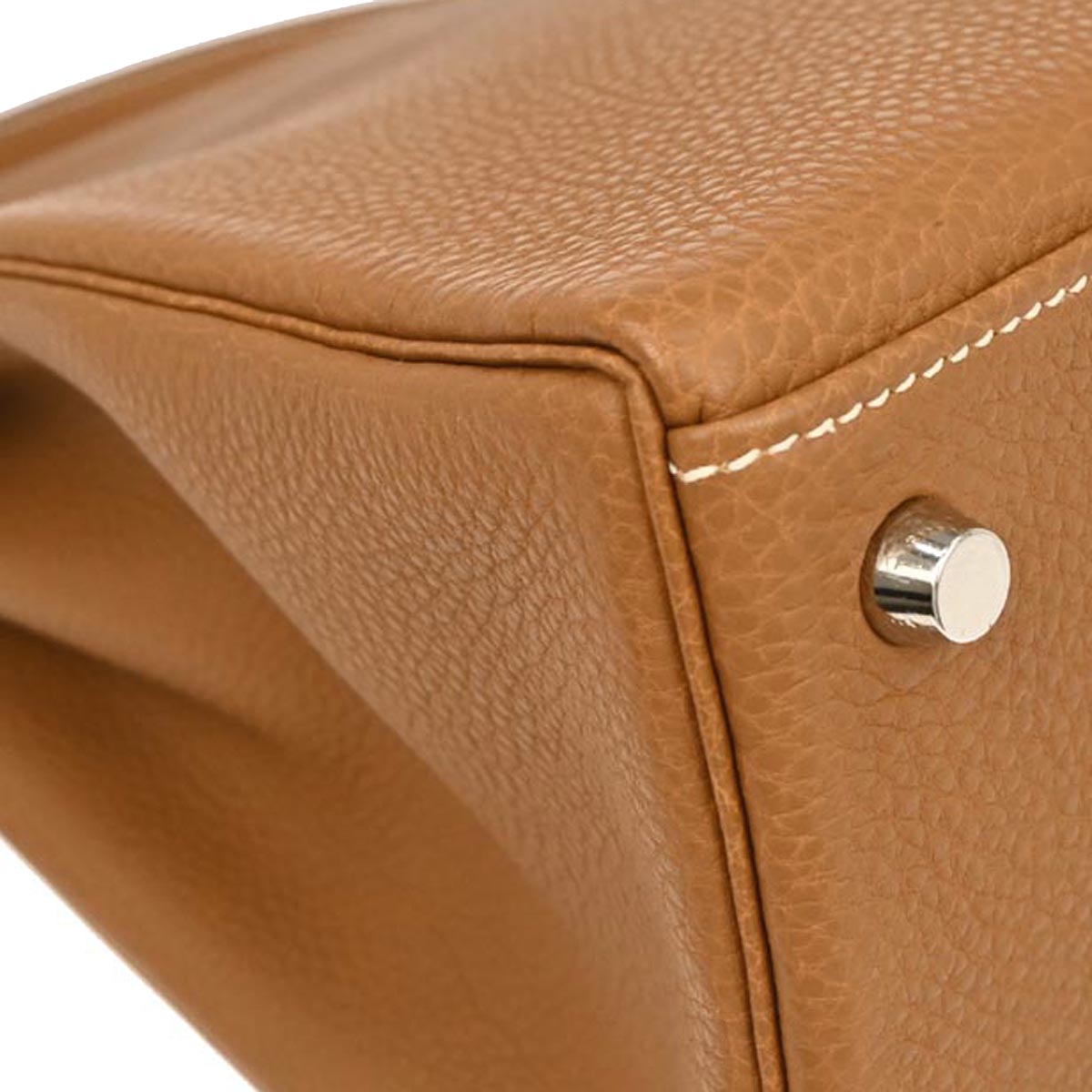 Hermes Gold Togo Kelly 32 Retourne 2way Shoulder Handbag