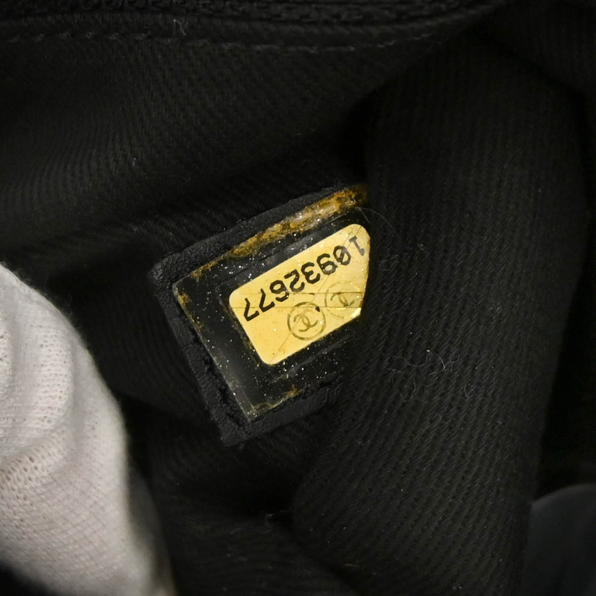 Chanel 2005-2006 Black Calfskin Lady Braid Tote Handbag