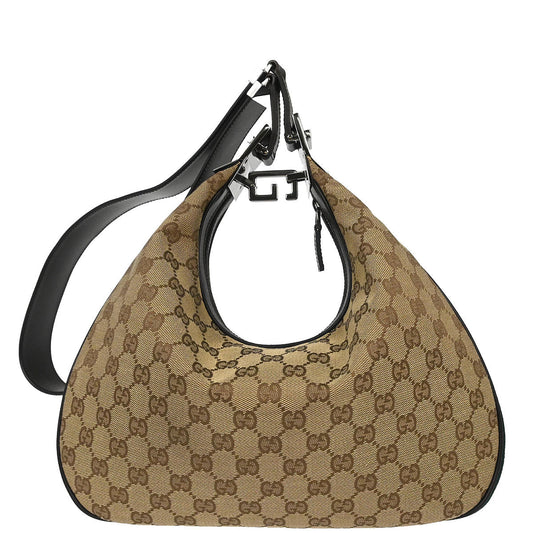 Gucci Beige GG Sherry Shoulder Bag