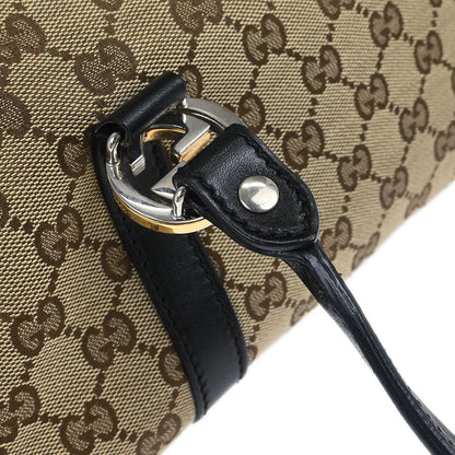 Gucci Beige Canvas GG Twins Handbag