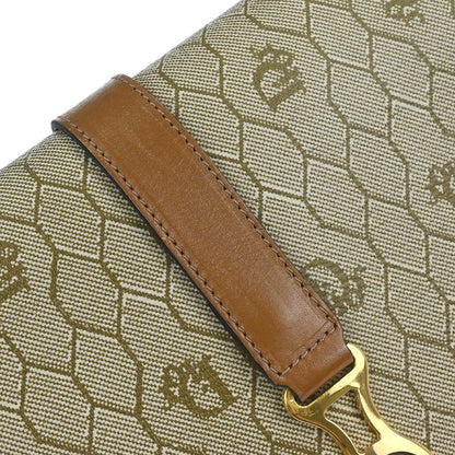 Christian Dior Beige PVC Honeycomb Shoulder Bag