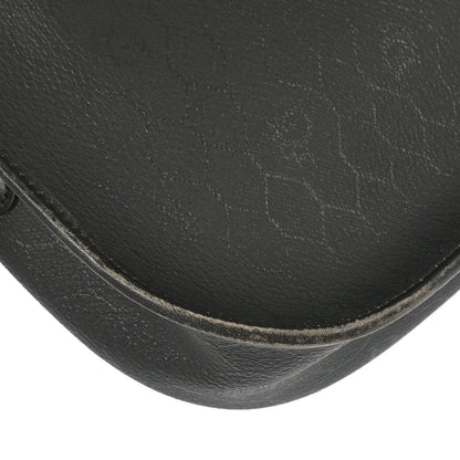 Christian Dior Black PVC Honeycomb Shoulder Bag