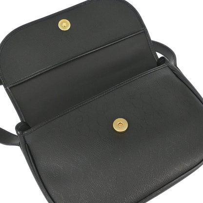 Christian Dior Black PVC Honeycomb Shoulder Bag