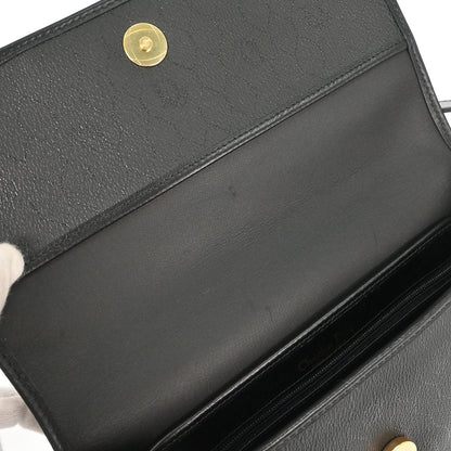 Christian Dior Black PVC Honeycomb Shoulder Bag