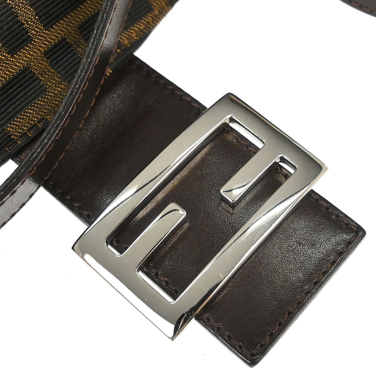 Fendi Brown Zucca Handbag