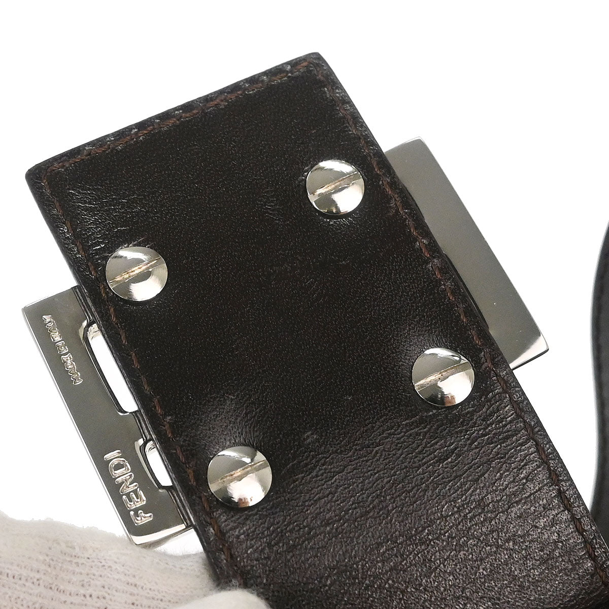 Fendi Brown Zucca Handbag