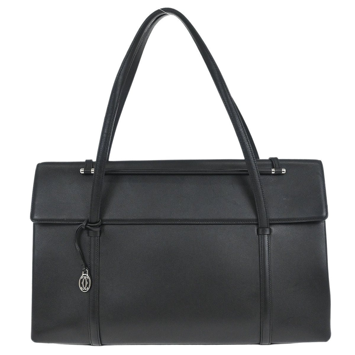 Cartier Black Cabochon Handbag