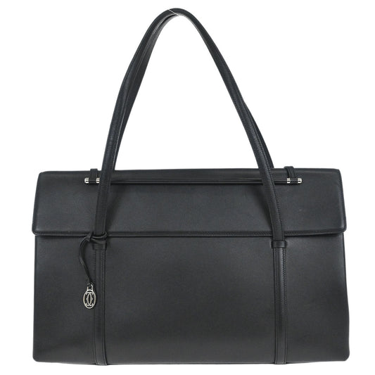Cartier Black Cabochon Handbag