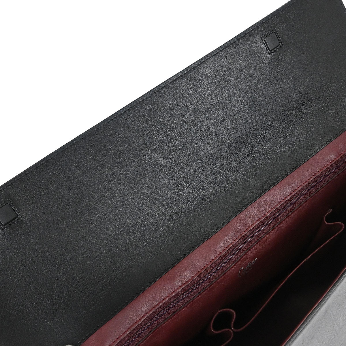 Cartier Black Cabochon Handbag