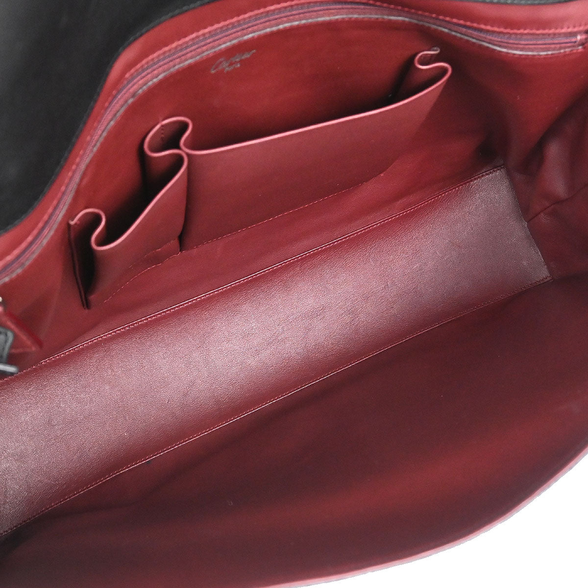 Cartier Black Cabochon Handbag