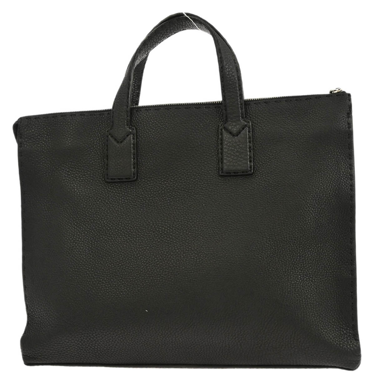 Fendi Black Leather Briefcase Handbag