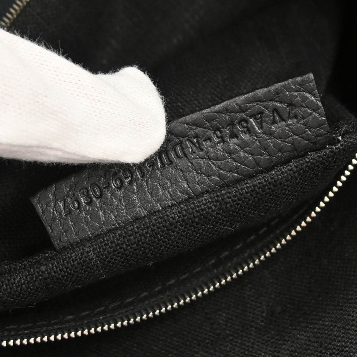 Fendi Black Leather Briefcase Handbag