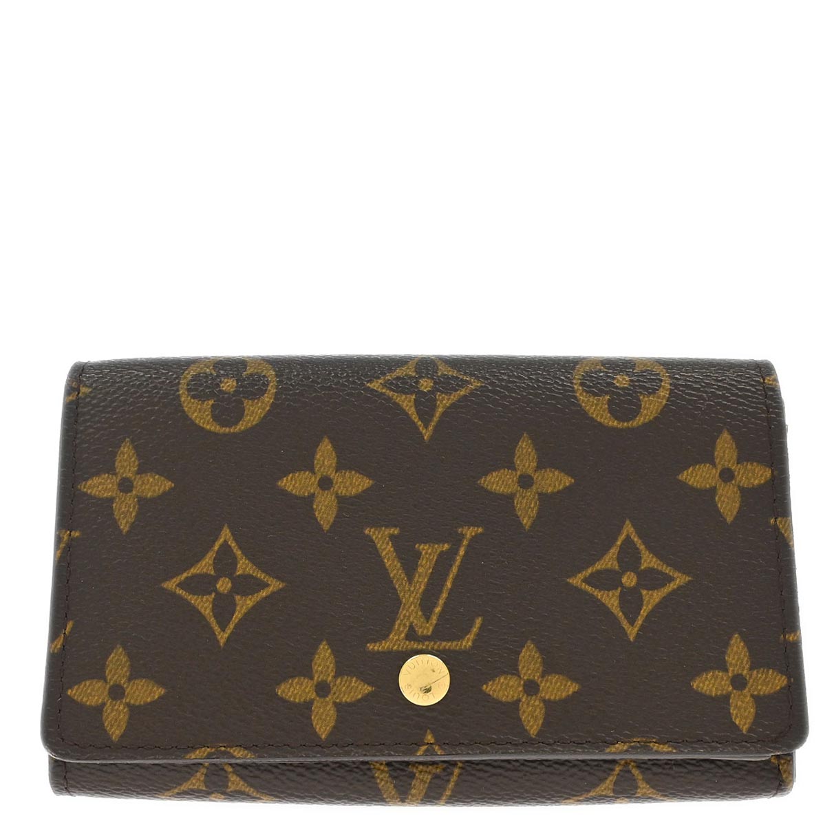 Louis Vuitton Monogram Porte Monnaie Billet Tresor Wallet M61730