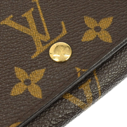 Louis Vuitton Monogram Porte Monnaie Billet Tresor Wallet M61730