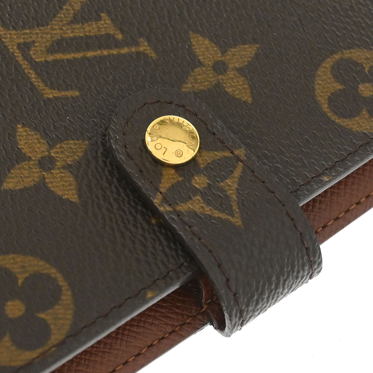 Louis Vuitton Monogram Agenda PM Notebook Cover R20005 Small Good