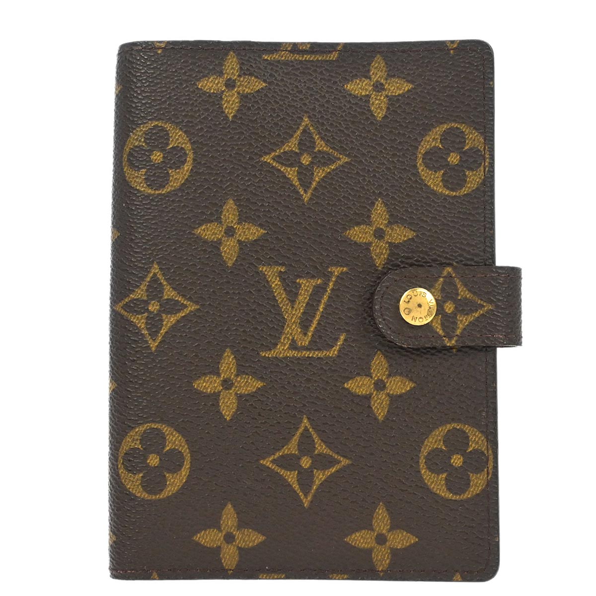Louis Vuitton Monogram Agenda PM Notebook Cover R20005 Small Good