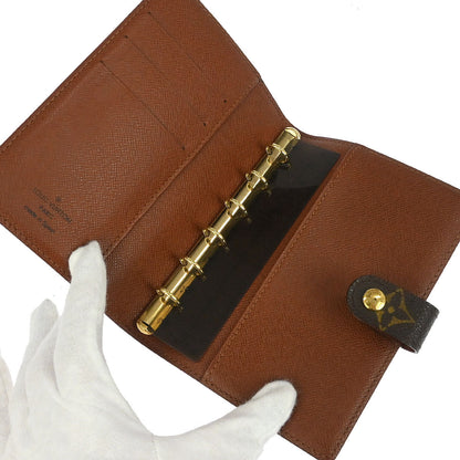 Louis Vuitton Monogram Agenda PM Notebook Cover R20005 Small Good