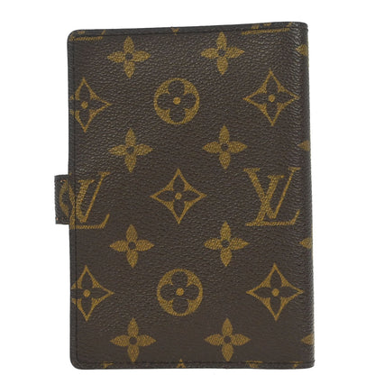 Louis Vuitton Monogram Agenda PM Notebook Cover R20005 Small Good